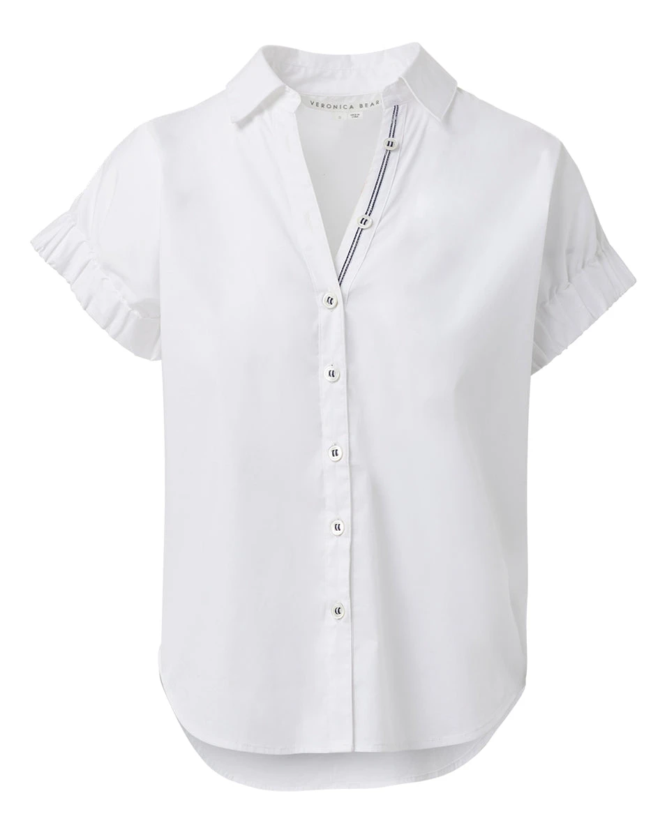 Veronica Beard Clothing Matera Button-Down Shirt Veronica Beard Clothing Matera Button-Down Shirt