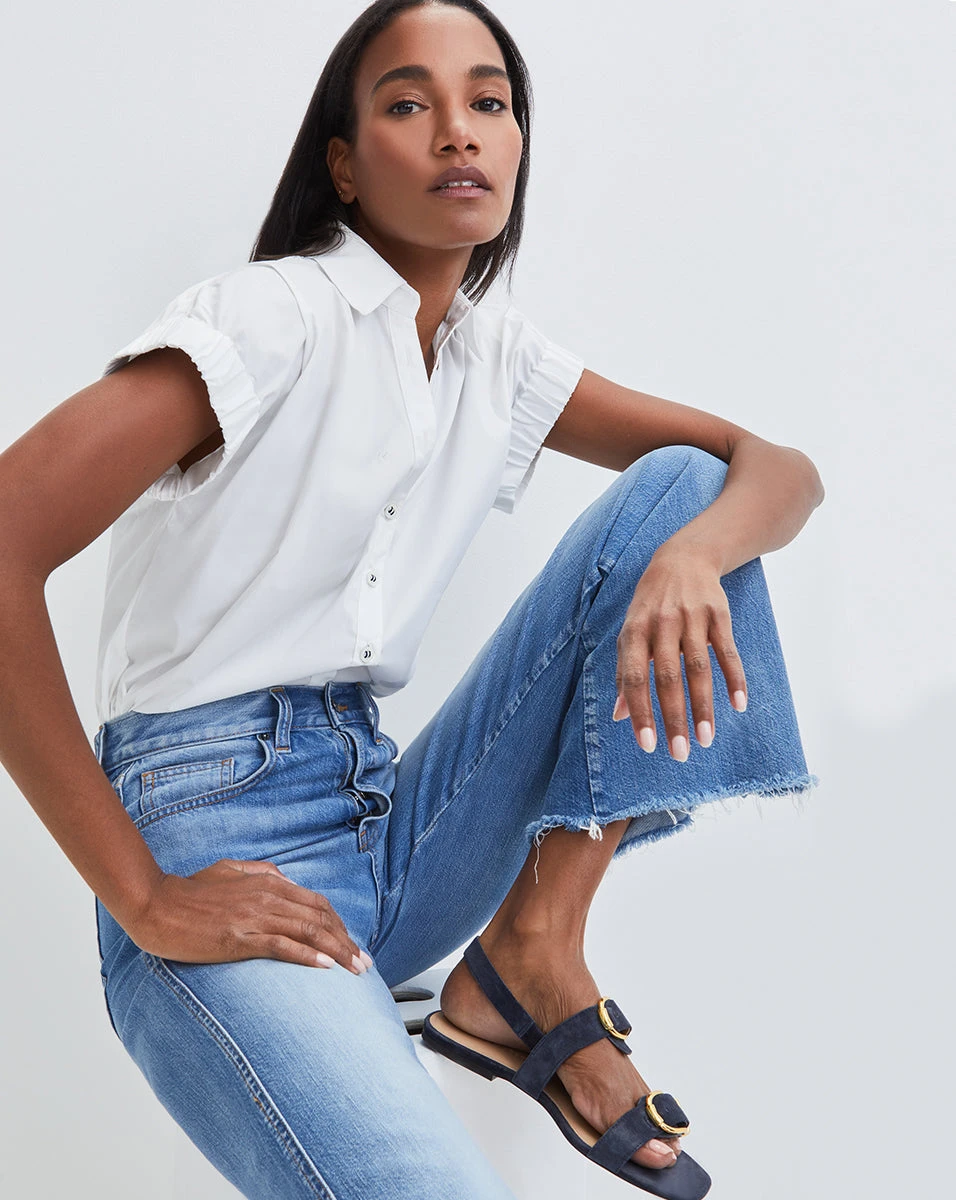 Veronica Beard Clothing Matera Button-Down Shirt Veronica Beard Clothing Matera Button-Down Shirt