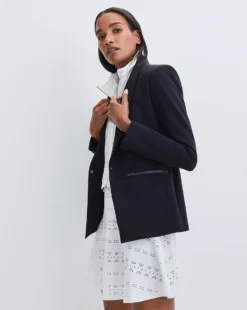 Veronica Beard Veronica Beard X L'Etoile Turtleneck Lace Dickey