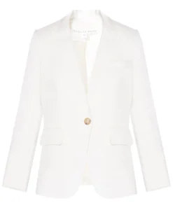 Veronica Beard Cutaway Linen Dickey Jacket 5 Veronica Beard Cutaway Linen Dickey Jacket