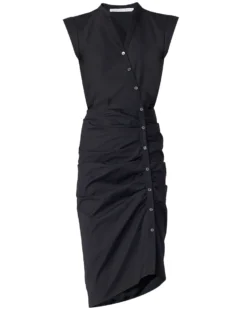 Veronica Beard Best Sellers Ruched Shirtdress