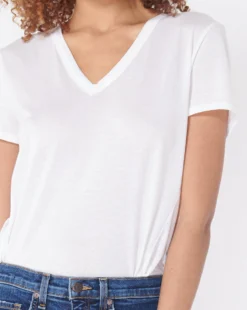Veronica Beard Cindy V-Neck Tee Clothing