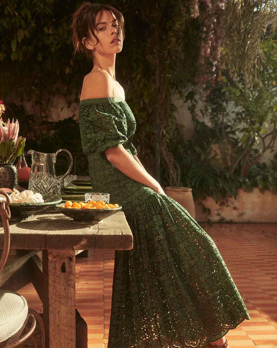 Veronica Beard New Arrivals Cali Eyelet Dress Veronica Beard New Arrivals Cali Eyelet Dress