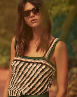 Veronica Beard New Arrivals Livina Crochet Tank