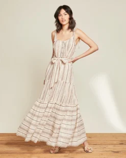 Veronica Beard Michi Striped Dress