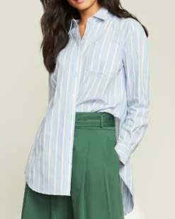 Veronica Beard Chelsea Striped Tunic New Arrivals