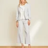 Veronica Beard Jeanne Stretch-Linen Pant Clothing