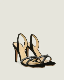 Veronica Beard Analita Embellished Sandal Shoes