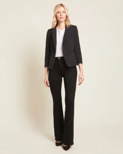 Veronica Beard Clothing Scuba Schoolboy Dickey Jacket