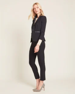 Veronica Beard Clothing Scuba Schoolboy Dickey Jacket