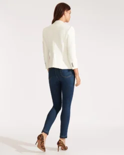 Veronica Beard Clothing Scuba Schoolboy Dickey Jacket