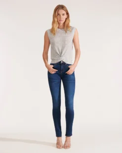 Veronica Beard Clothing Kellen Twist-Front Sweater