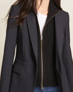 Veronica Beard Cashmere Uptown Dickey