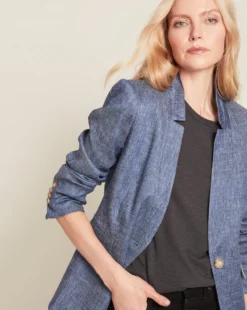 Veronica Beard Clothing Upcollar Dickey Jacket