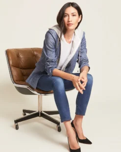 Veronica Beard Clothing Upcollar Dickey Jacket