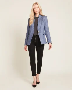 Veronica Beard Clothing Upcollar Dickey Jacket