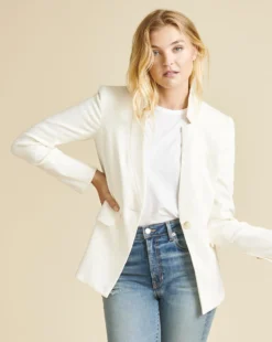 Veronica Beard Clothing Upcollar Dickey Jacket