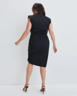 Veronica Beard Best Sellers Ruched Shirtdress