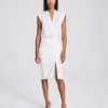 Veronica Beard Best Sellers Ruched Shirtdress