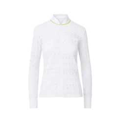 Veronica Beard Zip-Front Lace Jacket