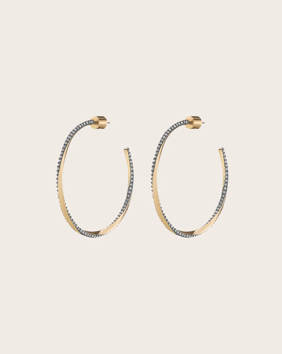 Veronica Beard Accessories Atlas Twist Hoop Earrings Veronica Beard Accessories Atlas Twist Hoop Earrings