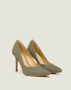 Veronica Beard Nathalia Metallic Pump Shoes