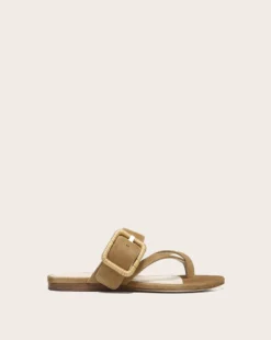 Veronica Beard Salva Crisscross Suede Sandal