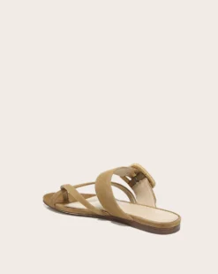 Veronica Beard Salva Crisscross Suede Sandal