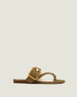 Veronica Beard Salva Crisscross Suede Sandal