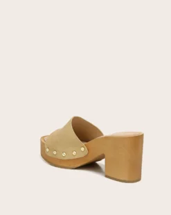 Veronica Beard Hannalee Suede Clog Sandal Best Sellers