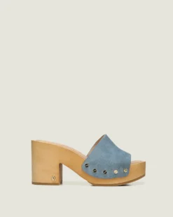 Veronica Beard Hannalee Suede Clog Sandal Best Sellers