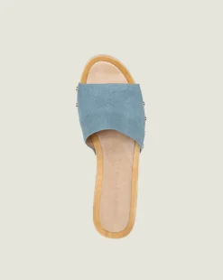 Veronica Beard Hannalee Suede Clog Sandal Best Sellers