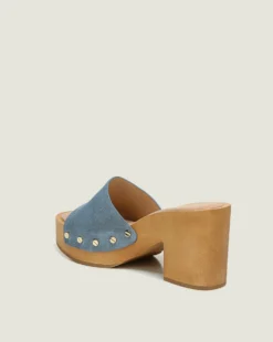 Veronica Beard Hannalee Suede Clog Sandal Best Sellers