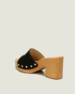 Veronica Beard Hannalee Suede Clog Sandal Best Sellers
