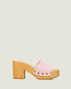 Veronica Beard Hannalee Suede Clog Sandal Best Sellers