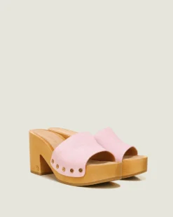 Veronica Beard Hannalee Suede Clog Sandal Best Sellers