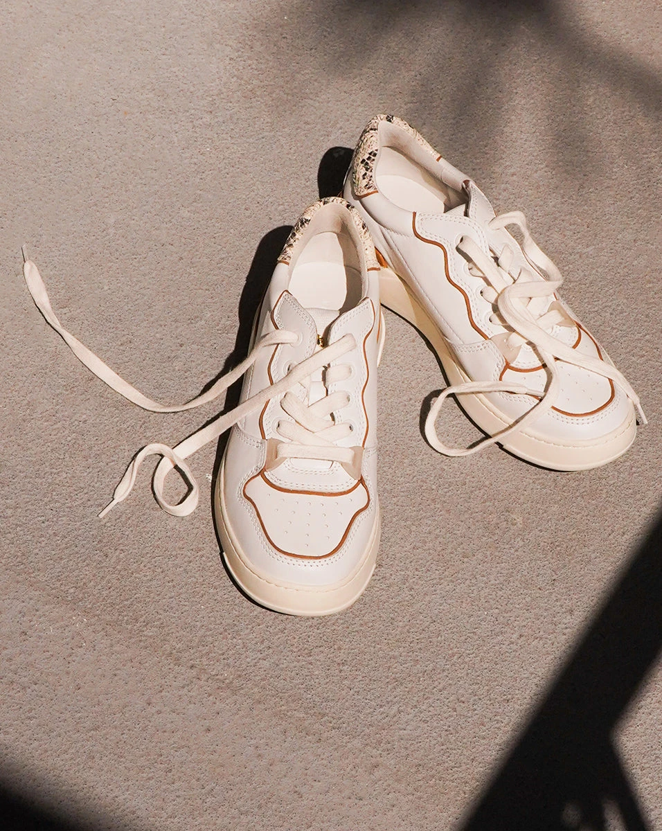 Veronica Beard Toma White Sneaker Veronica Beard Toma White Sneaker