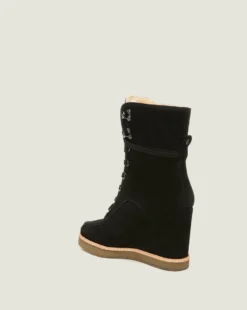 Veronica Beard Shoes Ananya Lace-Up Wedge Bootie