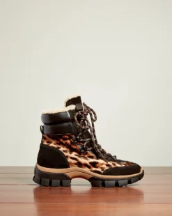 Veronica Beard Shoes Galina Lace-Up Winter Boot