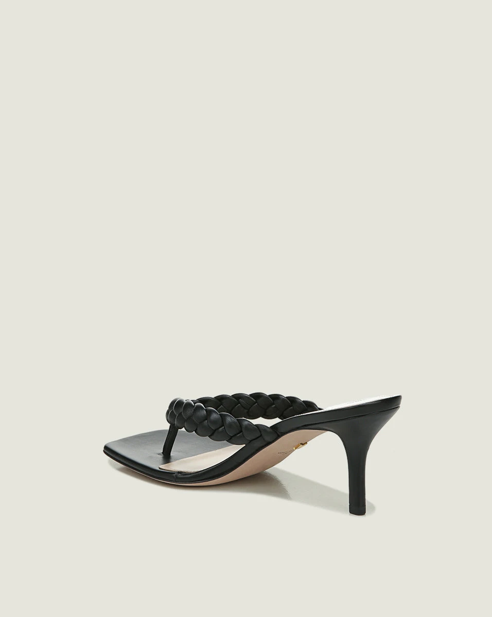 Veronica Beard The Miami Edit Marissa Kitten-Heel Sandal Veronica Beard The Miami Edit Marissa Kitten-Heel Sandal