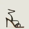 Veronica Beard Abriella Strappy Leather Sandal Best-Dressed Guest