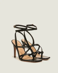Veronica Beard Abriella Strappy Leather Sandal Best-Dressed Guest