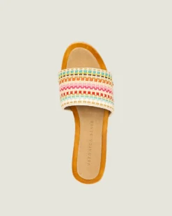 Veronica Beard Hannalee Woven Clog Sandal