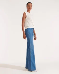 Veronica Beard Clothing Kellen Twist-Front Sweater