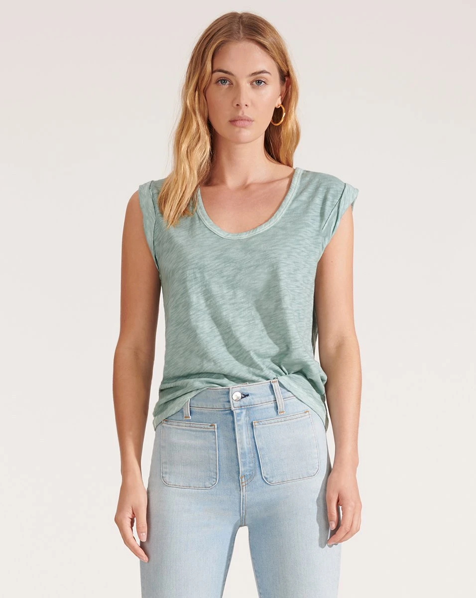 Veronica Beard Arion Muscle Tee Clothing Veronica Beard Arion Muscle Tee Clothing