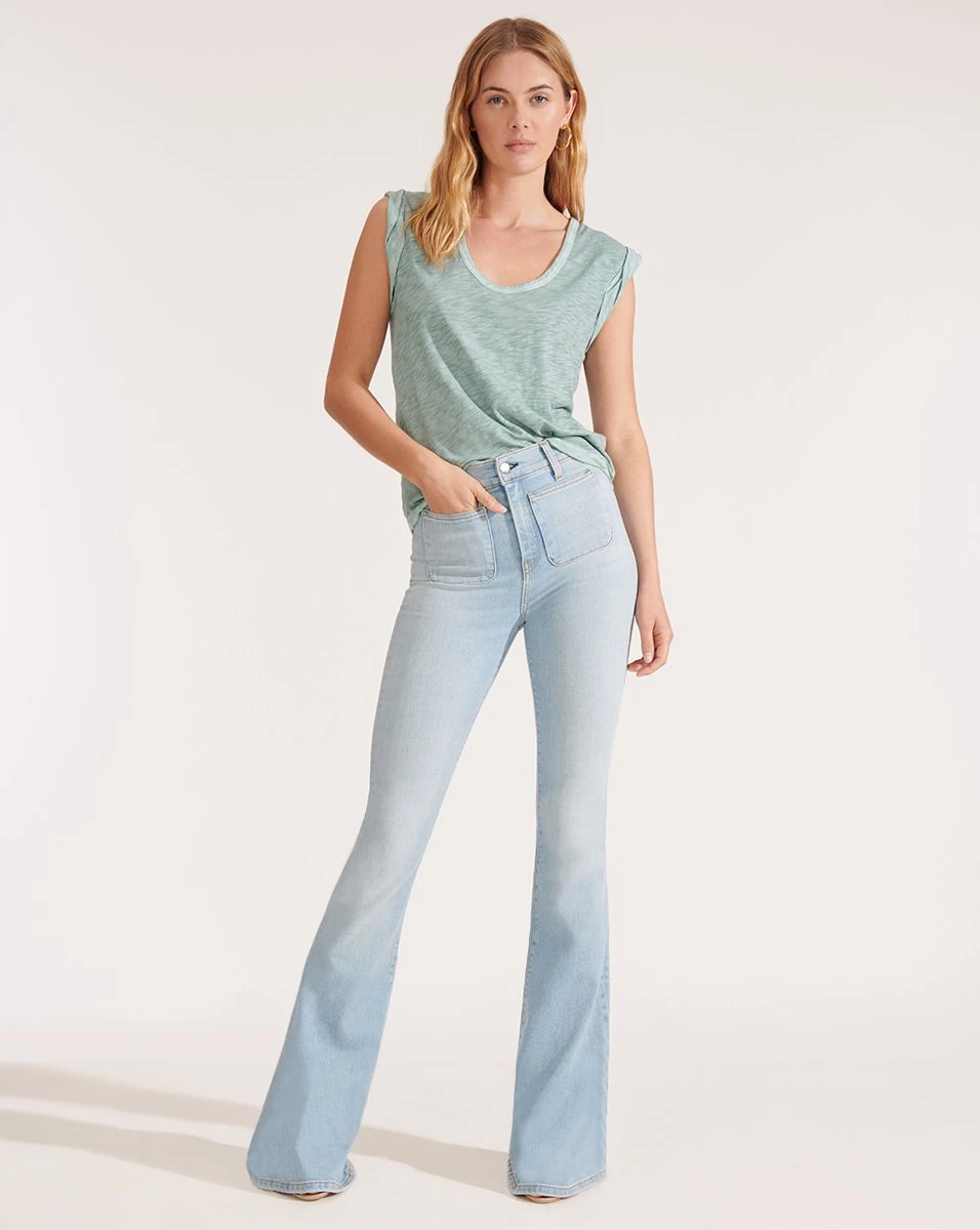 Veronica Beard Arion Muscle Tee Clothing Veronica Beard Arion Muscle Tee Clothing