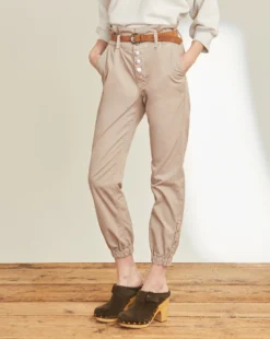 Veronica Beard Tedi Elastic Waist Pant