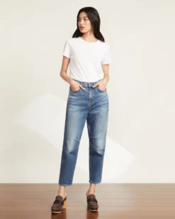 Veronica Beard Clothing Charlie Barrel Jean