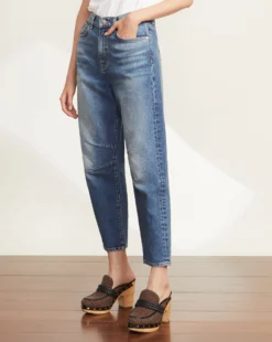 Veronica Beard Clothing Charlie Barrel Jean