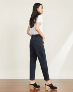 Veronica Beard Charlie Barrel Jean | Patch Pockets 4 Veronica Beard Charlie Barrel Jean | Patch Pockets